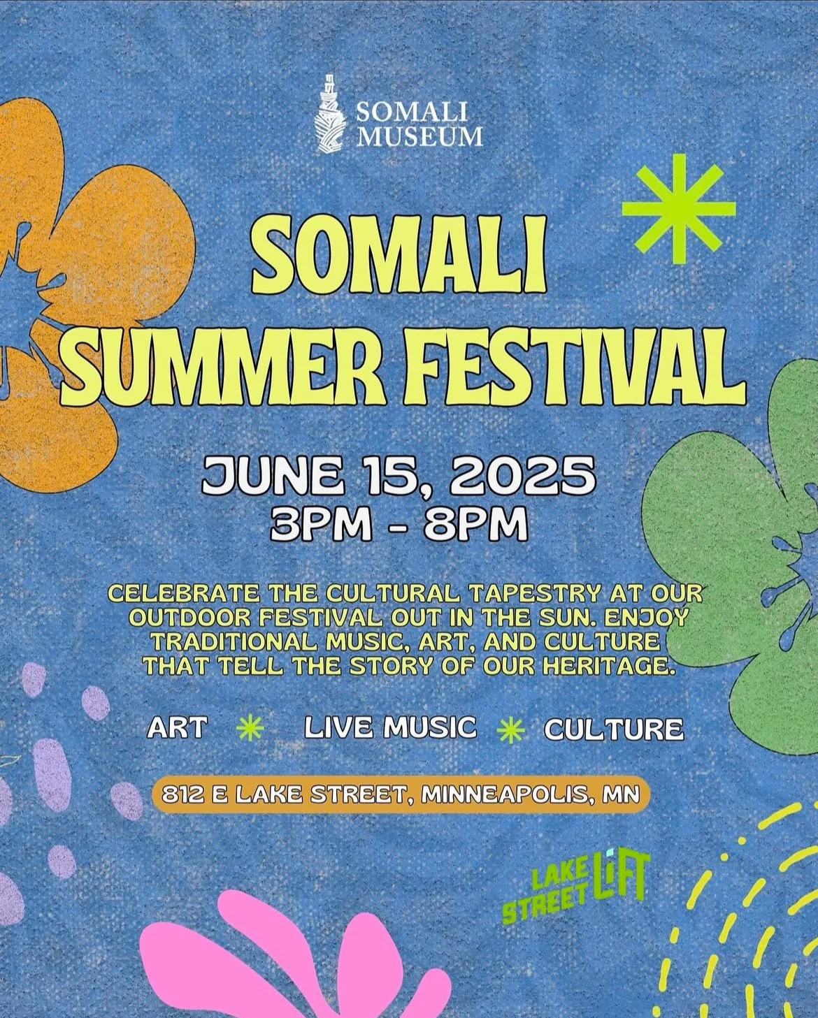 Discover Somali Culture: Somali Museum’s Vibrant Summer Festival on Lake Street This Sunday!