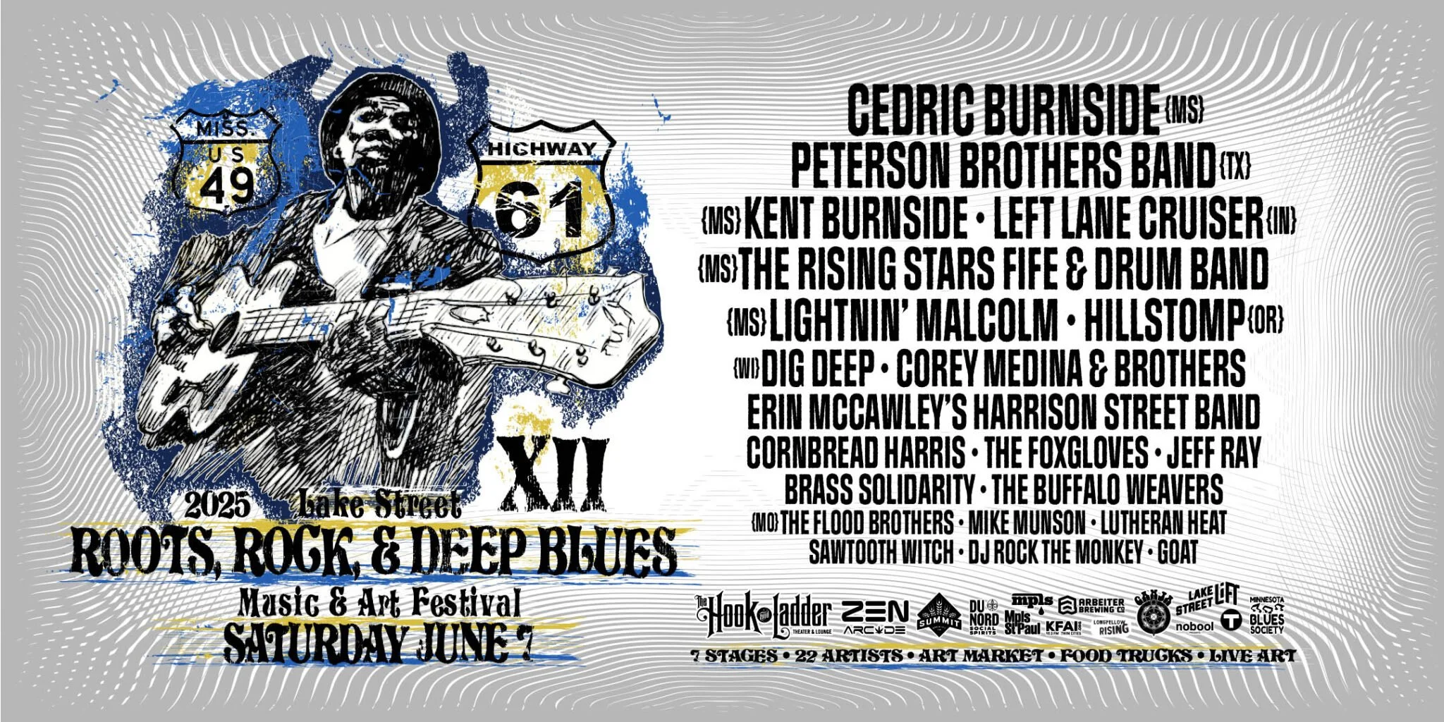 We Have Sinners at Home! Lake Street – ROOTS, ROCK, & DEEP BLUES XII Music & Arts Festival Brings a Juke Joint to Minneapolis