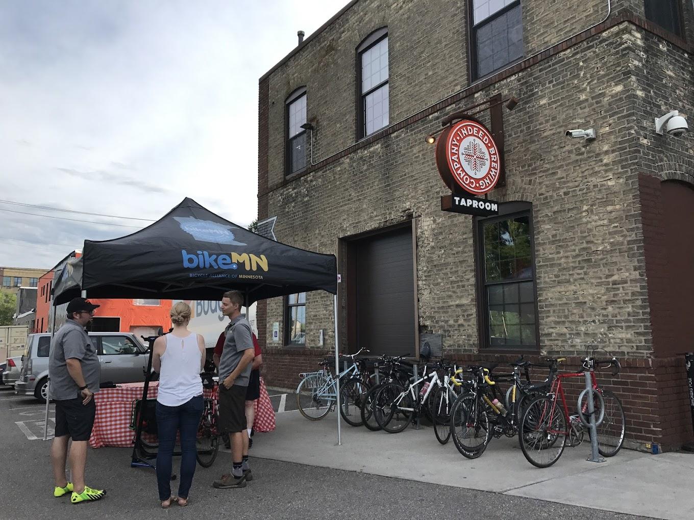 Bike Rack – Indeed Brewing Company