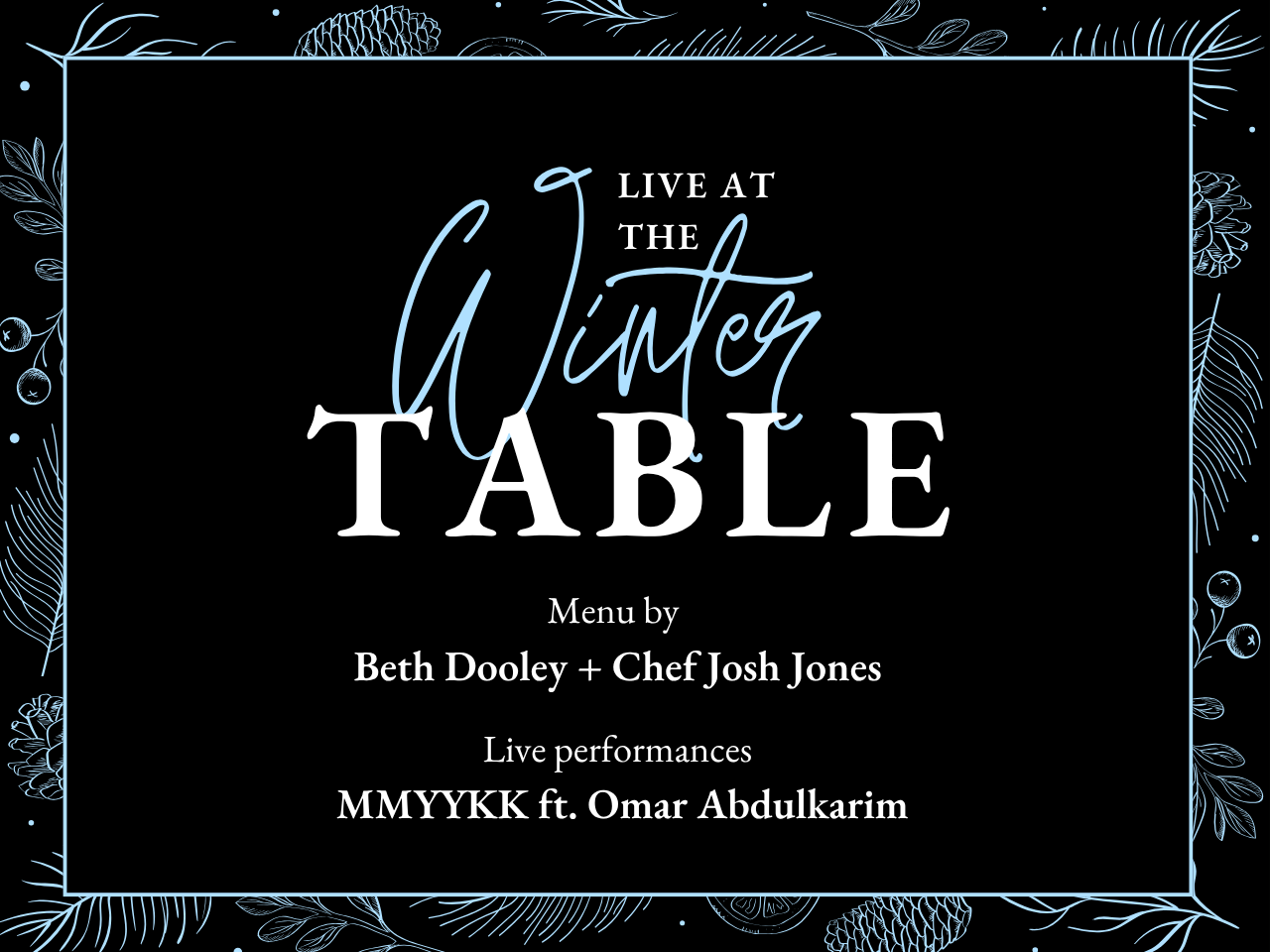 Live at The Winter Table