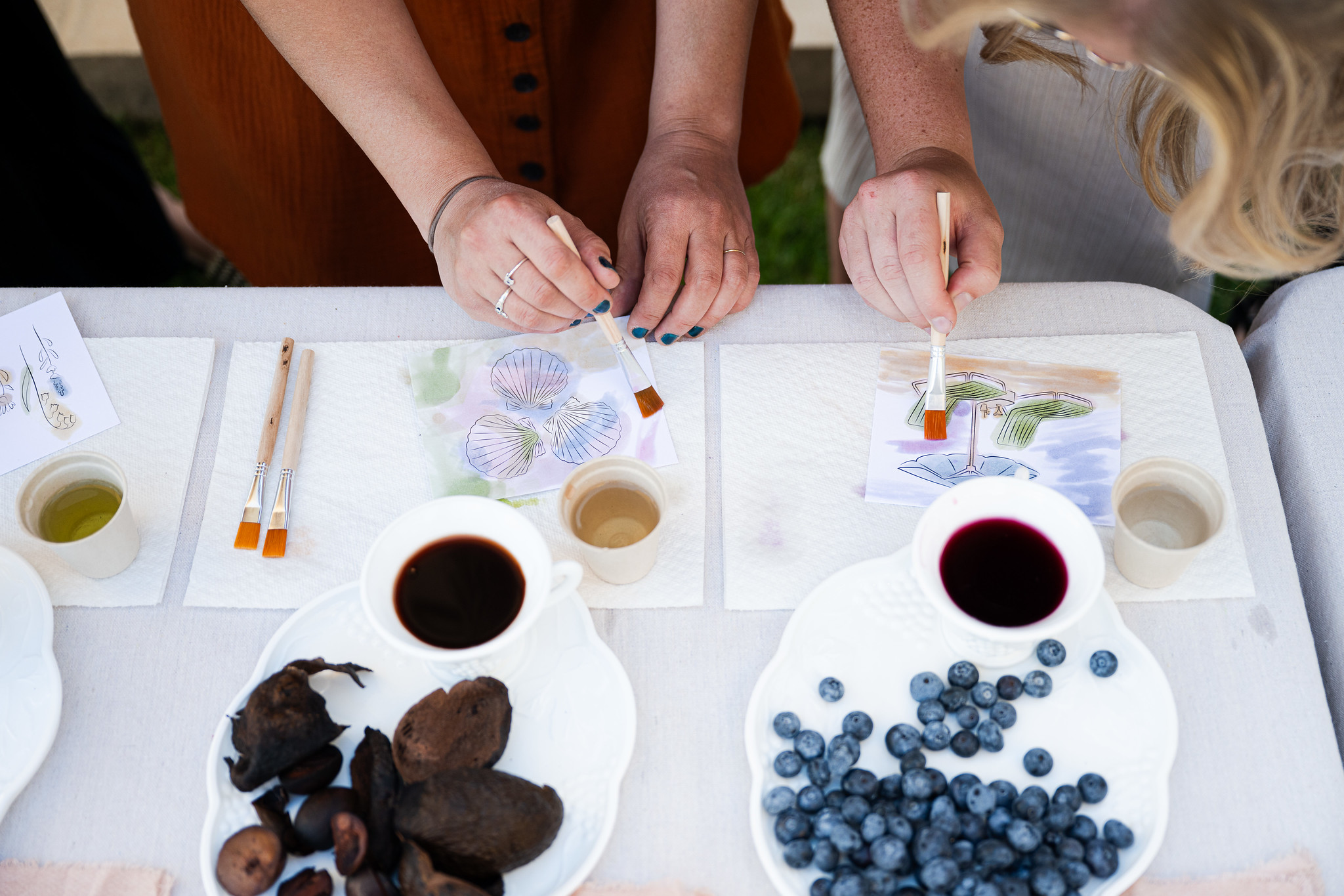 Minnesota Winter, A Color Palette – Designing Seasonal Art with Local Food Waste